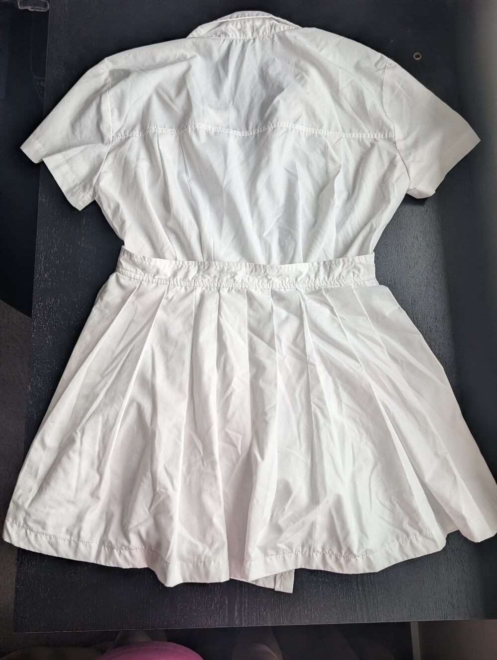 En Saison Noemi Romper Wrap Dress in White - Picture 5 of 14